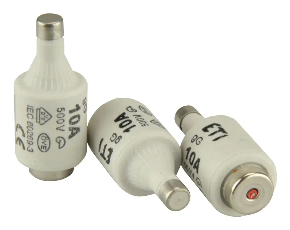 Newa Diazed Sicherungspatrone DII 500V 25A E27 Pack a 5 Stück Echt