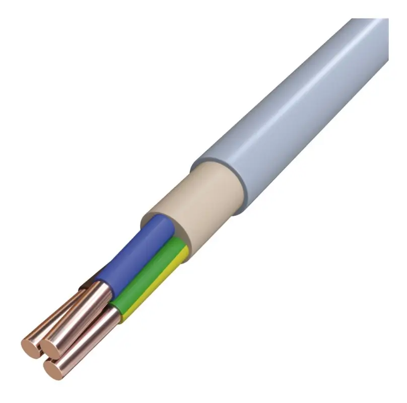 Jetzt Kaufen Mantelleitung Dca halogenfrei NHXMH-J 3 x 2,5 grau R100 s1b d1 a1 Kupfer blank Ø8,8 mm(Verpackungseinheit: 100Meter)