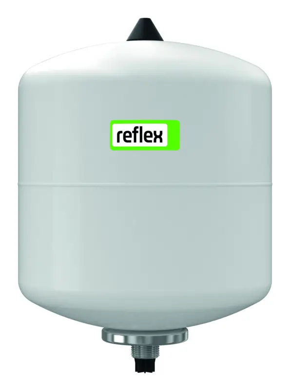 Markenware Reflex Membran-Druckausdehnungsgefäß Refix DD DD 18, 10 bar/70 °C, G 3/4, weiß