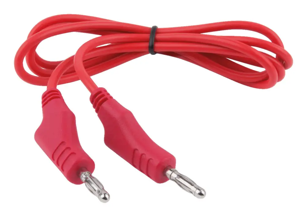 Jetzt Bestellen KS Tools Messleitungs-Verlängerung mit Doppel Stecker und zusätzlicher Buchse 1.100 mm (rot)