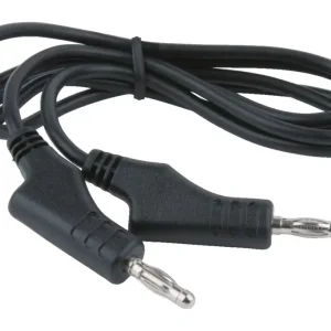 KS Tools Messleitungs-Verlängerung mit Doppel Stecker und zusätzlicher Buchse 1.100 mm (schwarz) Highlight