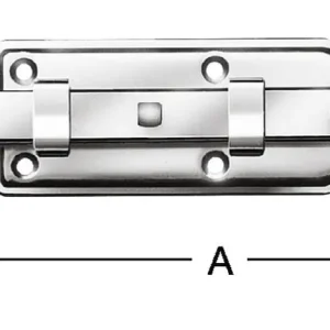 Vormann Fensterriegel gerade verzinkt 100 x 35 mm Nr. 102100Z Top-Seller