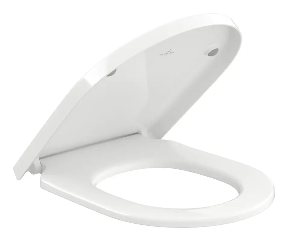 Nur Heute Villeroy & Boch Subway 3.0 WC-Sitz mit QuickRelease 374 x 438 x 42 mm - Graphite mit CeramicPlus