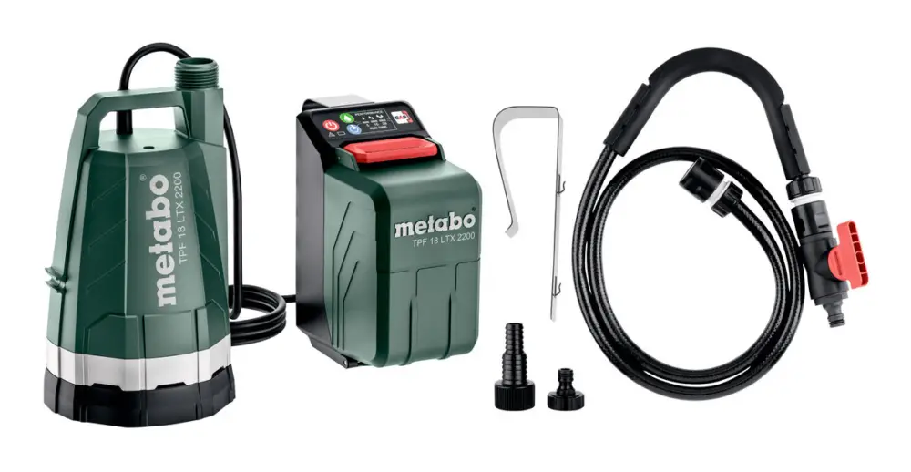 Direkt Vom Hersteller Metabo TPF 18 LTX 2200 Akku-Tauch- und Regenfasspumpe Ohne Akku