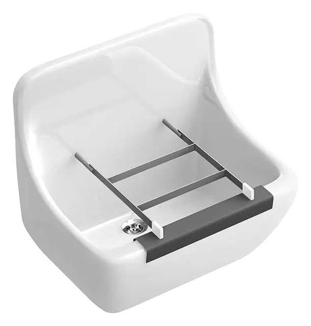 Jetzt Bestellen Villeroy & Boch O.novo Ausgussbecken 450 x 350 mm - Weiß Alpin