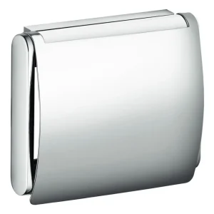 Preiswert Keuco Plan Toilettenpapierhalter mit Deckel - Verchromt