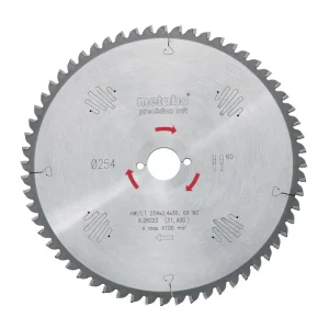 Preisknaller Metabo Kreissägeblatt "precision cut wood - professional", 250 x 30 mm, Zähnezahl 60, Wechselzahn 15°