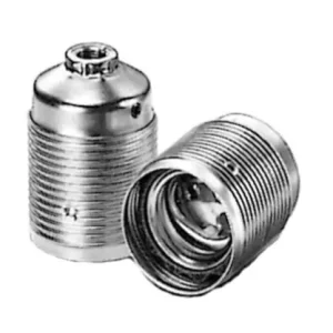 Versand Am Gleichen Tag Houben Edisonfassung E27 messing M10x1 Keramik/Metall Schraubbefestigung
