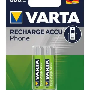 Markenware Varta Akku Micro 1,2V AAA Nickel-Hydrid 800mAh HR03 1zell Ø10,5mm