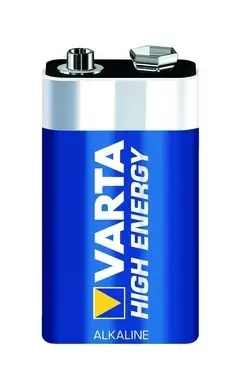 Jetzt Kaufen Varta Batterie Block 6AM6 9V 6LR61 Alkali-Mangan 580mAh 17,5x48,5x26,5mm