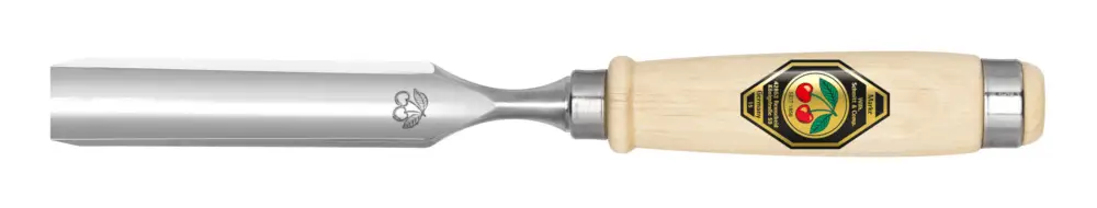 Kirschen Hohlbeitel 10 mm mit abgeflachtem Weißbuchenheft Sale