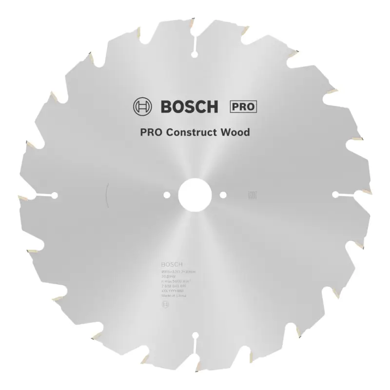 Bosch Pro Construct Wood Kreissägeblatt, 315 x 3,2 x 30 mm Schnäppchen