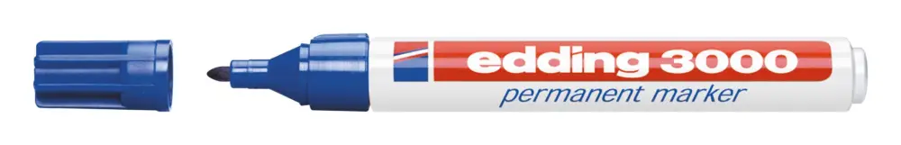 Edding Permanentmarker Nr.3000 rot Beliebt