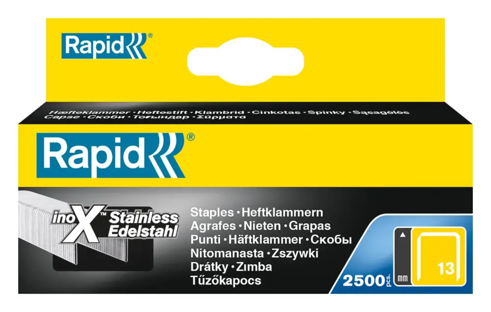 Nur Für Kurze Zeit Rapid Heftklammer VA 13/06 a 2500 Stück