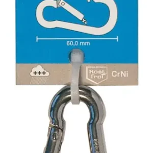 Versand Am Gleichen Tag Pösamo Feuerwehr-Karabinerhaken (SB) A2 60 x 6 mm a 1 Stück