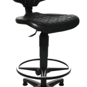 Topstar Arbeitsstuhl TEC 20 Counter PU schwarz Super-Preis
