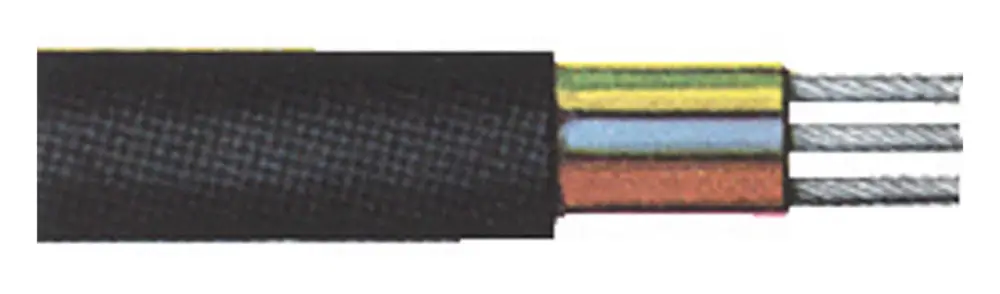 Kabelexpress Erdkabel NYY-J 3 x 1,5 mm² 25 m-Ring Neu