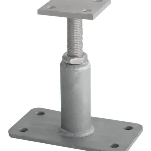 Geprüft HGH Stützenfuß Typ PR höhenverstellbar 80 x 80 x 8 mm