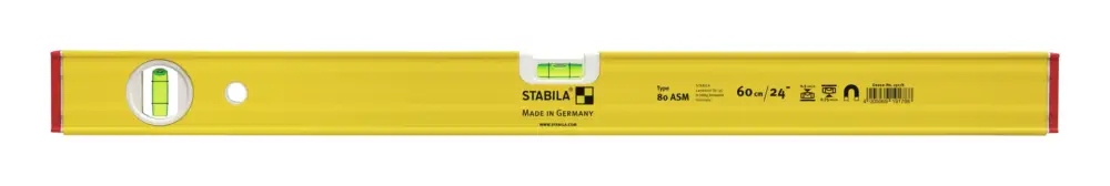 Neu Im Sortiment Stabila Wasserwaage LM mit Magnet 80ASM 60 cm