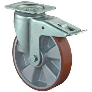 BS Rollen Lenkrolle 100 mm LB520.B90 Platte, Polyure Guss, KL, Fest LB520.B90.100 Markenprodukt
