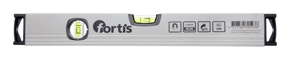 Angebot Fortis Magnet-Wasserwaage LM 40 cm