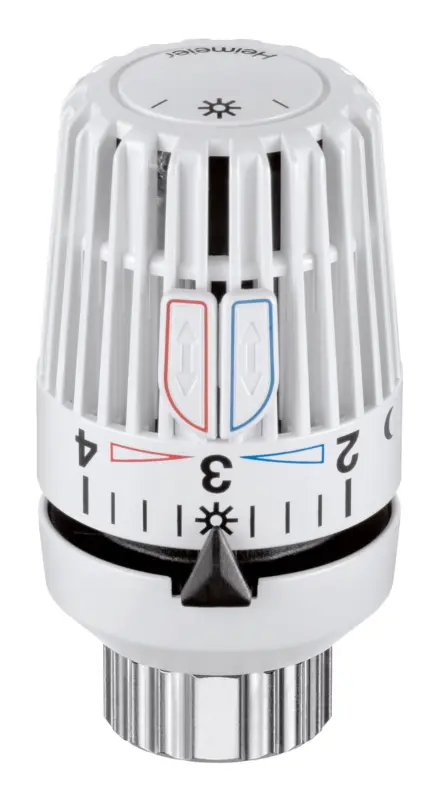 IMI Heimeier Thermostat-Kopf VK m Klemmanschl., weiß, für Ventilheizkörper Preisreduziert