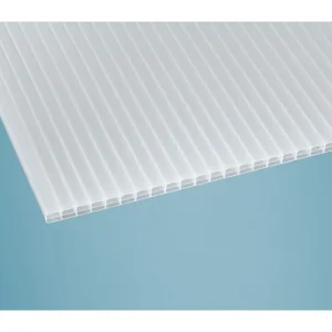 Top-Preis Premium Polycarbonat Hohlkammerplatte 980 x 3000 x 16 mm - Opal-Weiß