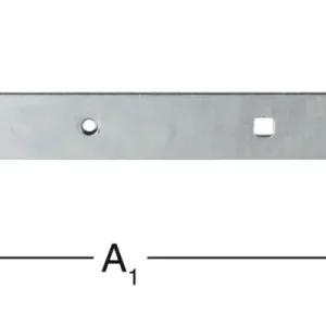 Geprüft Vormann Kreuzgehänge verzinkt 400 x 33 mm Nr. 124400Z