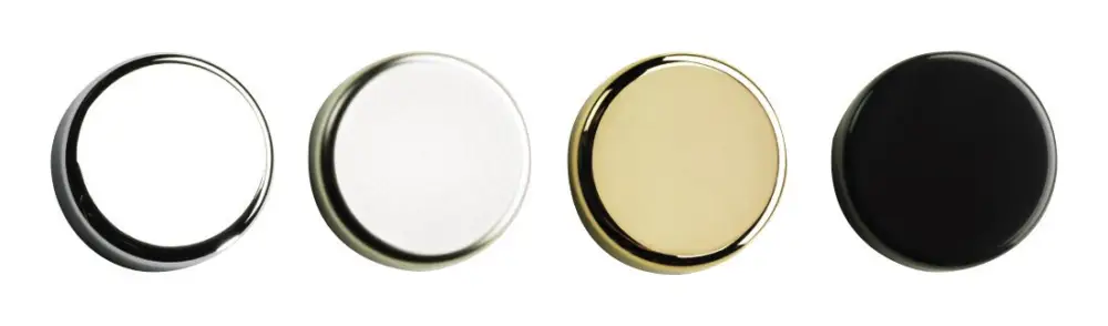 Bestseller Hettich Glastür-Zierkappe, 70712 vernickelt