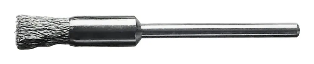 Lessmann Miniatur-Pinselbürste Stahldraht gewellt 5 x 0,1 mm Preiswert