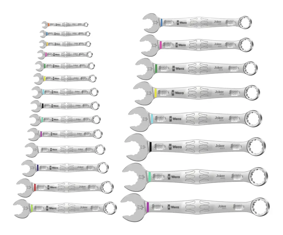Begrenztes Angebot Wera Ringmaulschlüssel-Satz Joker 5,5-32 mm 22-teilig im Karton