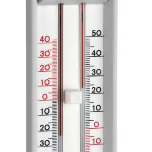 Neue Ware TFA Thermometer Maxima-Minima Kunststoff, grau