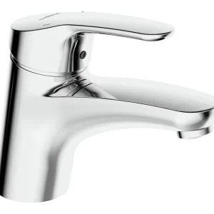 Bestseller Hansa Hansamix Waschtisch-Einhand-Einlochbatterie Wasserspararmatur nach DIN EN 817 Ausladung 141 mm