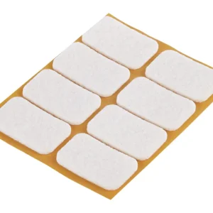 Angebot Fix-o-moll Filzgleiter klebend weiß 22 x 36 mm Inhalt 8 Stück
