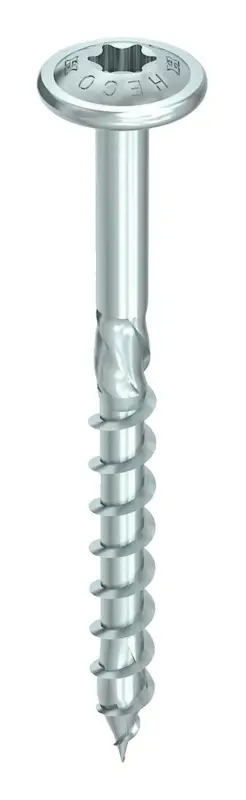 Neue Ware Heco TOPIX-plus Tellerkopfschraube TD 8 x 200 TG blau verzinkt T40(Verpackungseinheit: 50Stück)