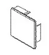 Kleinhuis HKL Endstück LF-K 150x60mm links/rechts Kunststoff reinweiß RAL9010 unbehandelt Echt