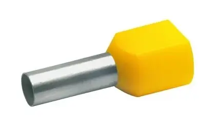 Klauke ZW-Aderendhülse 6qmm 14mm Isoliert Polypropylen(PP) gelb Kupfer verzinnt(Verpackungseinheit: 100Stück) Sofort Bestellen