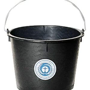 Jopa Baueimer Polyethylen-Regenerat hohe Form schwarz 10 l Top-Seller