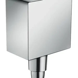 Hansgrohe FixFit Wandanschluss Square mit Rückflussverhinderer - Chrom Top-Angebot