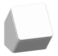 Dansani Luna/Scanbad Delta Steckdoseneinheit für Schublade und Schrank 6 x 6 cm - Chrom Preis Gesenkt