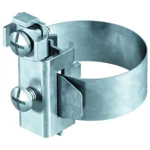 OBO Bettermann Erdungsrohrschelle Messing 8-22mm vernickelt 2,5-10qmm 2f Begrenztes Angebot
