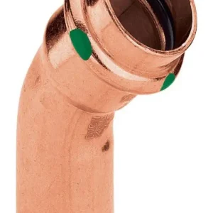 Viega Bogen Profipress 2426.1 22 mm, 45 Grad, Kupfer, SC-Contur, Einsteckende Online Kaufen