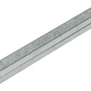 Billig Hoppe Vierkant-Profilstift 8 x 140 mm, geteilt, verzinkt(Verpackungseinheit: 1Paar)