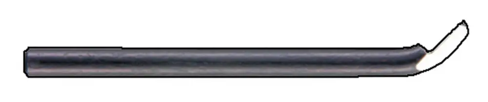 Garantierte Lieferung Grattec Dreikantschaber D66 3,2 x 50 mm(Verpackungseinheit: 10Stück)