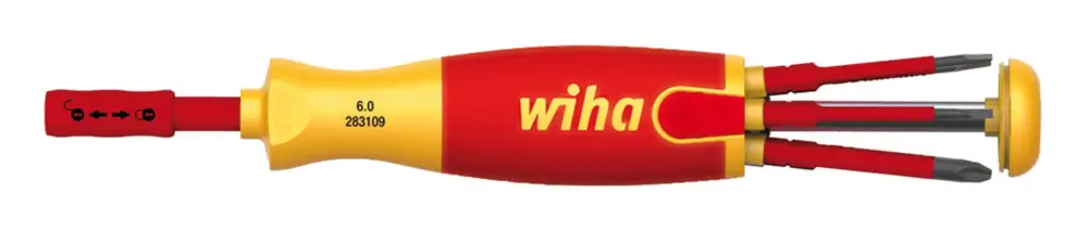 Wiha VDE Bit-Magazinhalter 6tlg. Schlitz / PH/ SL / PZ Sonderaktion