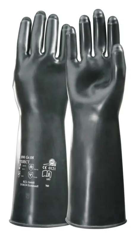 Top-Seller KCL Handschuh Butoject 898 Größe 8 schwarz(Verpackungseinheit: 1Paar)