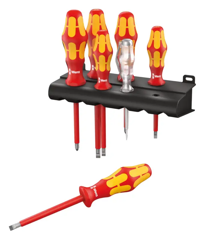 Wera Schraubendreher-Satz VDE 7tlg. S / PZ Kraftform Neu
