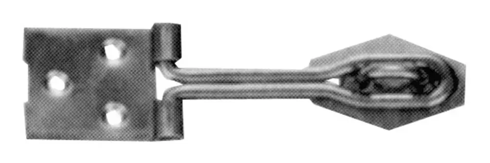 Lüsebrink Überfalle leichte Ausführung verzinkt 120 mm mit Öse Markenprodukt