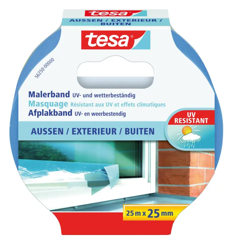 Tesa tesakrepp Outdoor 25m x 25 mm Precision 56250(Verpackungseinheit: 12Stück) Begrenztes Angebot