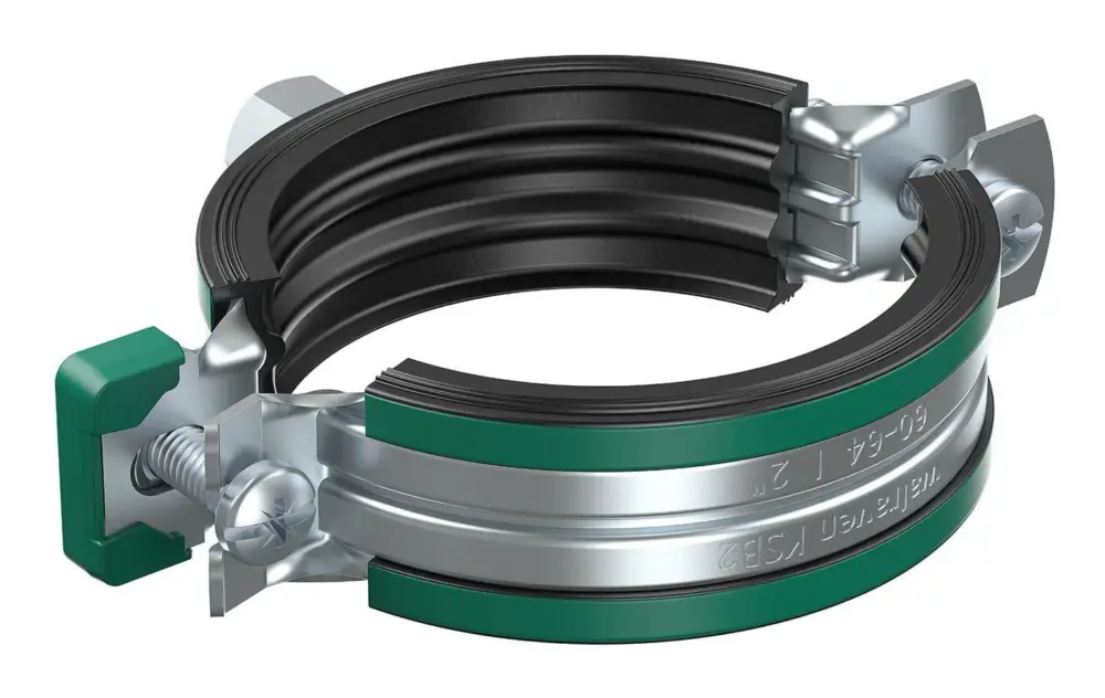 Markenware Walraven BIS Zweischraubenschelle KSB 2 75-79 mm, M8/10, EV EPDM